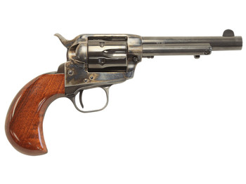 Taylors & Company Uberti Stallion 38 Special 6 Shot 4.75" Blued Round Barrel, Blued Cylinder, Color Case Hardened Steel Frame, Walnut Birdshead Grip, Exposed Hammer
