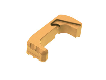 Tyrant CNC TD43X48EGLD Extended Magazine Release Glock 43x/48 Gold Aluminum