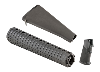 LUTH-AR FK-A2      COMPLETE A2 RIFLE FURN KIT BLK