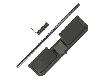 White Label Armory WLA-UPR-2004-01 Knurled Dust Cover Kit AR-15 Black
