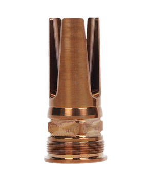 Q LLC ACCFH5/8248.6 Flash Hider  8.6 Blackout Steel 5/8"x24 Threads 2.13" OAL                                                                                                                           