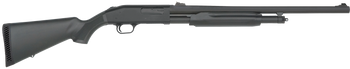 Mossberg 56424 500 Slugster 12 Gauge Pump 3" 5+1 24" Matte Blued Steel Barrel, Matte Blued Receiver, Fixed Synthetic Stock                                                                              