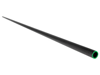 Huxwrx Alignment Rod 338 Cal (8.6mm) Bore, 18" L, Carbon Fiber with Bright Green Tip