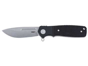 CRKT K246KXP Homefront EDC Compact 2.91" Folding Aluminum/G10 Plain Stonewashed S35VN SS Blade, Black G10 Handle