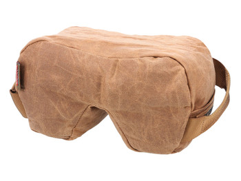 Birchwood Casey BC-BAG-SSFLU Steady-Shot Foxtrot Bag Ultralight Tan Wax Canvas Rear Bag