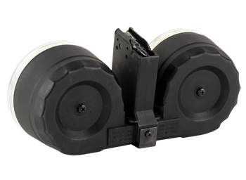 Kci Usa Inc KCIMZ067 AK  100rd Drum 223 Rem/5.56 NATO Fits AK Platform Black                                                                                                                            