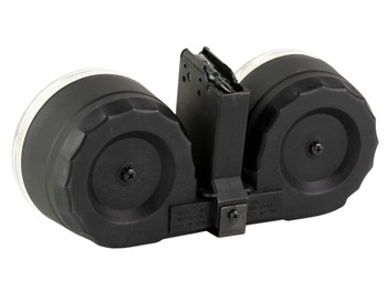 Kci Usa Inc KCIMZ067 AK 100rd Drum 223 Rem/5.56 NATO Fits AK Platform Black