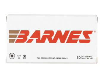 Barnes Bullets 32522 9mmLuger Subsonic 147gr Sierra Jacketed Hollow Point 50 Per Box/10 Case