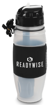 ReadyWise RW08000 Water Filtration Bottle  28 oz BPA-free Low Density Polyethylene                                                                                                                      