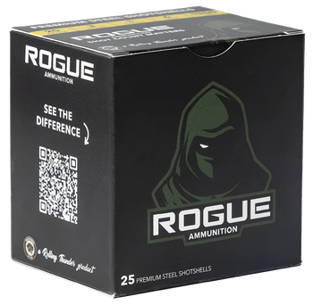Rogue Ammunition RA-20-1-6S   20Gauge 3" 1oz 6Shot 25 Per Box/10 Case                                                                                                                                   