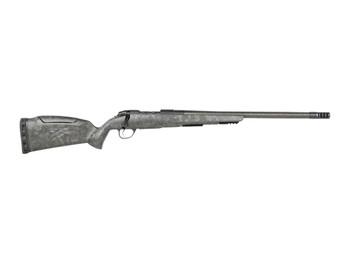 Fierce Firearms CT Rage LR Full Size 22 Creedmoor 4+1 20" Carbon Fiber Match Grade Threaded Barrel, Black Cerakote Titanium Drilled & Tapped Receiver, Picatinny Rail Forend, Carbon Matrix Push Button