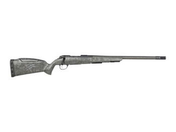 Fierce Firearms CT Rage LR Full Size 22 Creedmoor 4+1 20" Carbon Fiber Match Grade Threaded Barrel, Black Cerakote Titanium Drilled & Tapped Receiver, Picatinny Rail Forend, Carbon Matrix Push Button