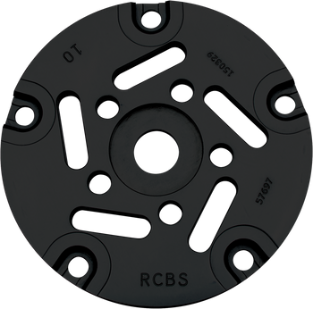 RCBS 88931 Pro Chucker 5 Shell Plate Size #18 Black Steel                                                                                                                                               