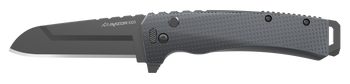 Outdoor Edge XDS330AC Razor XD3  3" Folding Plain 420J2 SS Blade Charcoal                                                                                                                               