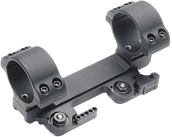 Larue Tactical LT11130 In Line QD Scope Mount Black Aluminum 30mm Tube Medium Rings                                                                                                                     