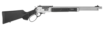 Smith & Wesson 14206 1854  360 Buckhammer 6+1 20" Stainless Steel Threaded Barrel & Receiver w/Picatinny Rail, M-LOK Handguard, Black Fixed Synthetic Stock                                             