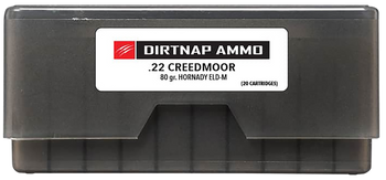 Fierce Firearms DNP22CM80GRELDM Dirtnap  22Creedmoor 80gr Extremely Low Drag-Match 20 Per Box/10 Case                                                                                                   
