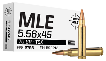 Norma Ammunition 601704041  Bondstrike 5.56mm 70gr 20 Per Box/10 Case                                                                                                                                   