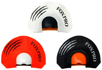 Foxpro HOWLERPACK Predator Combo Diaphragm Call Rabbit/Coyote Sounds Attracts Coyotes Black/Red/White 3 Pack                                                                                            
