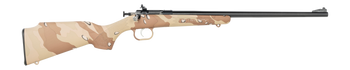 Crickett KSA2178 My First Rifle Gen2 22 LR 1rd 16.13" Blued Single Shot Barrel, Drilled & Tapped Receiver, Hydrodipped Desert Storm Camo, Fixed Synthetic Stock                                         
