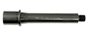 Lead & Steel Llc LS9MM5.5-28 AR9  9mm Straight Profile Black Nitride Chrome Moly Vanadium                                                                                                               