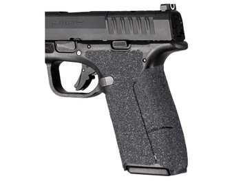 Hogue 18369 Wrapter Black Adhesive Rubber Fits Springfield Armory Hellcat Pro Fits Pistol