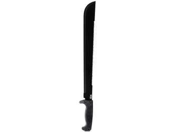 S.O.G SOG-MC02-N SOGfari 18" Black Powder Coated 3Cr13MoV SS Blade Black Kraton Handle 24" Long Includes Sheath