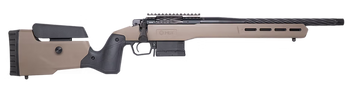 Cnc Firearms CNCFX722CM Faxon FX7 22 Creedmoor 5+1 16" Black Spiral Fluted Threaded Barrel, Black Receiver w/Picatinny Rail, MDT Flat Dark Earth Polymer Stock                                          