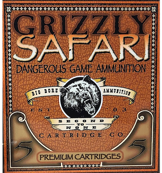 Grizzly Ammo GC47NE1   470NitroExpress 500gr Triple Shock X 5 Per Box/10 Case                                                                                                                           