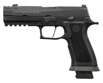 Sig Sauer 320XF9MOD P320 M.O.D. Full Size 9mm Luger 21+1 3.90" Black Barrel, Matte Black DLC Stainless Steel Optic Ready/Ported/Serrated Slide, Black Stainless Steel Frame w/Picatinny Rail, M.O.D. X F