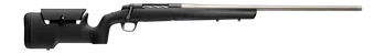 Browning 036120229 X-Bolt 2 Special Max LR SPR Full Size 300 Win Mag 3+1 26" Matte Stainless Heavy Sporter Threaded Barrel, Matte Stainless Stainless Steel Drilled & Tapped Receiver, Black Adjustable 