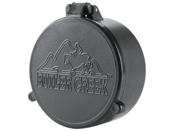 Butler Creek 30100 Flip-Open Objective Scope Cover 38.10mm Obj. Size 10 Black Polymer
