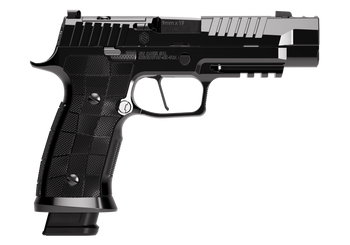 Sig Sauer 320SXGF9CWRES10 P320 SXG Reserve Full Size Frame 9mm Luger 10+1 3.90" Black Barrel, High Polish DLC Stainless Steel Integrated Compensator/Optic Ready/Serrated Slide & Frame w/Beavertail & P