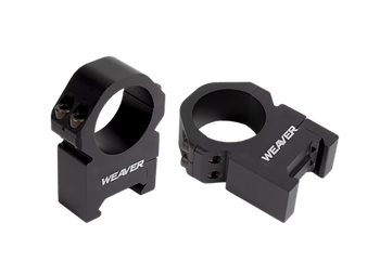 Weaver Mounts 48388 Precision  Black Aluminum 30mm Tube Extra High                                                                                                                                      