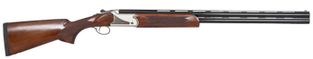 TriStar 98732 Upland Hunter Silver II 20 Gauge Break Open 3" 2rd 26" Over/Under Vent Rib Barrel, Fixed Walnut Stock                                                                                     