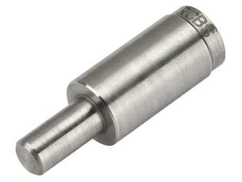 RCBS 90427 Hand Case Neck Turn Pilots 500 Cal Stainless Steel Silver