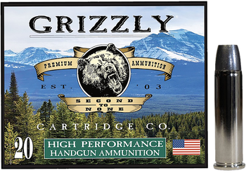 Grizzly Ammo GC357M14   357Mag 200gr Wide Long Nose Gas Check 20 Per Box/10 Case                                                                                                                        