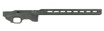 Mdt Sporting Goods Inc 114881CCG ACC Premier Gen2 Chassis Base Cerakote Charcoal Green Aluminum Fits Ruger American Rimfire Right Hand                                                                  