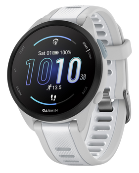 GAR 010-02863-31    FORERUNNER 165 MUSIC GRY/WHTST
