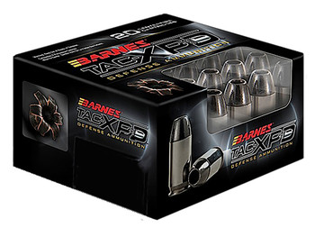 Barnes Bullets 21552 TAC-XPD Defense Handgun 380ACP 80gr 20 Per Box/10 Case