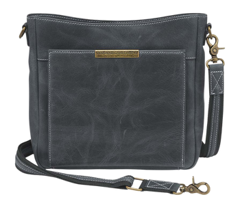 GTM GTM-CZY/98GREY    SLIM PURSE CROSSBODY-BUFF