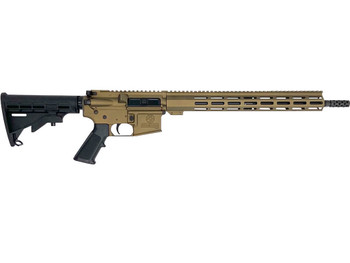 Great Lakes Firearms GL15400SSBRZ GL15 400 Legend 5+1 16.50" Stainless Barrel, Bronze Cerakote Picatinny Rail Aluminum Receiver, M-LOK Handguard, Black Synthetic Stock Black Mil-Spec Grip