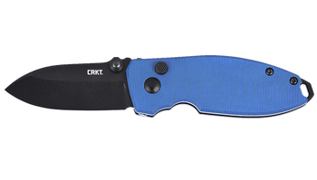 CRKT 2474BDC  SQUID        BUTTON LOCK  2.27 BLUE