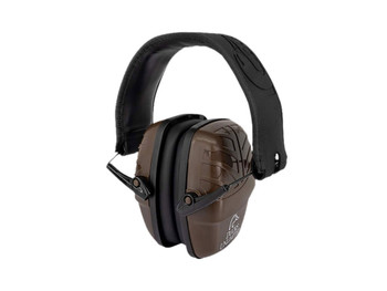 Radians DULOHPBRNBX Low Profile Earmuff Over the Head Brown