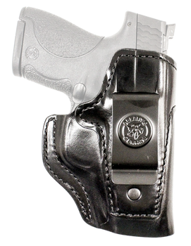 DeSantis Gunhide 127BA2WZ0 Inside Heat  IWB Black Leather Fits Springfield Hellcat Pro Right Hand                                                                                                       