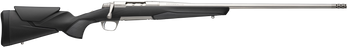 Browning 036008297 X-Bolt 2 Hunter Full Size 300 PRC 3+1 26" Stainless Steel Threaded Barrel, Drilled & Tapped Stainless Steel Receiver, Adj Vari-Tech Black Composite Stock w/Adjustable Comb & LOP    