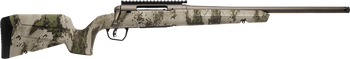 Savage Arms 32302 Axis 2 Pro Compact 243 Win 4+1 20" Gun Metal Bronze Cerakote Heavy Threaded Barrel & Picatinny Rail Carbon Steel Receiver, Fixed Woodland Camo Synthetic Stock, Right Hand            