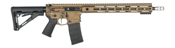Nemo Arms BL-223W-16R Battle-Light  223 Wylde 10+1 16" Black Threaded Barrel, Burnt Bronze Aluminum Receiver w/Picatinny Rail, M-LOK Handguard, Magpul CTR Black Polymer Stock, Magpul MOE Grip, Ambidex