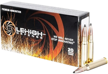 Wilson Combat LA308155TME   308Win 155gr Tipped Maximum Expansion 20 Per Box/10 Case                                                                                                                    
