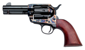 Pietta SA733024ML 1873  9mm Luger 6 Shot 3.50" Blued Steel Barrel, Blued Cylinder, Color Case Hardened Steel Frame, Walnut Grip                                                                         